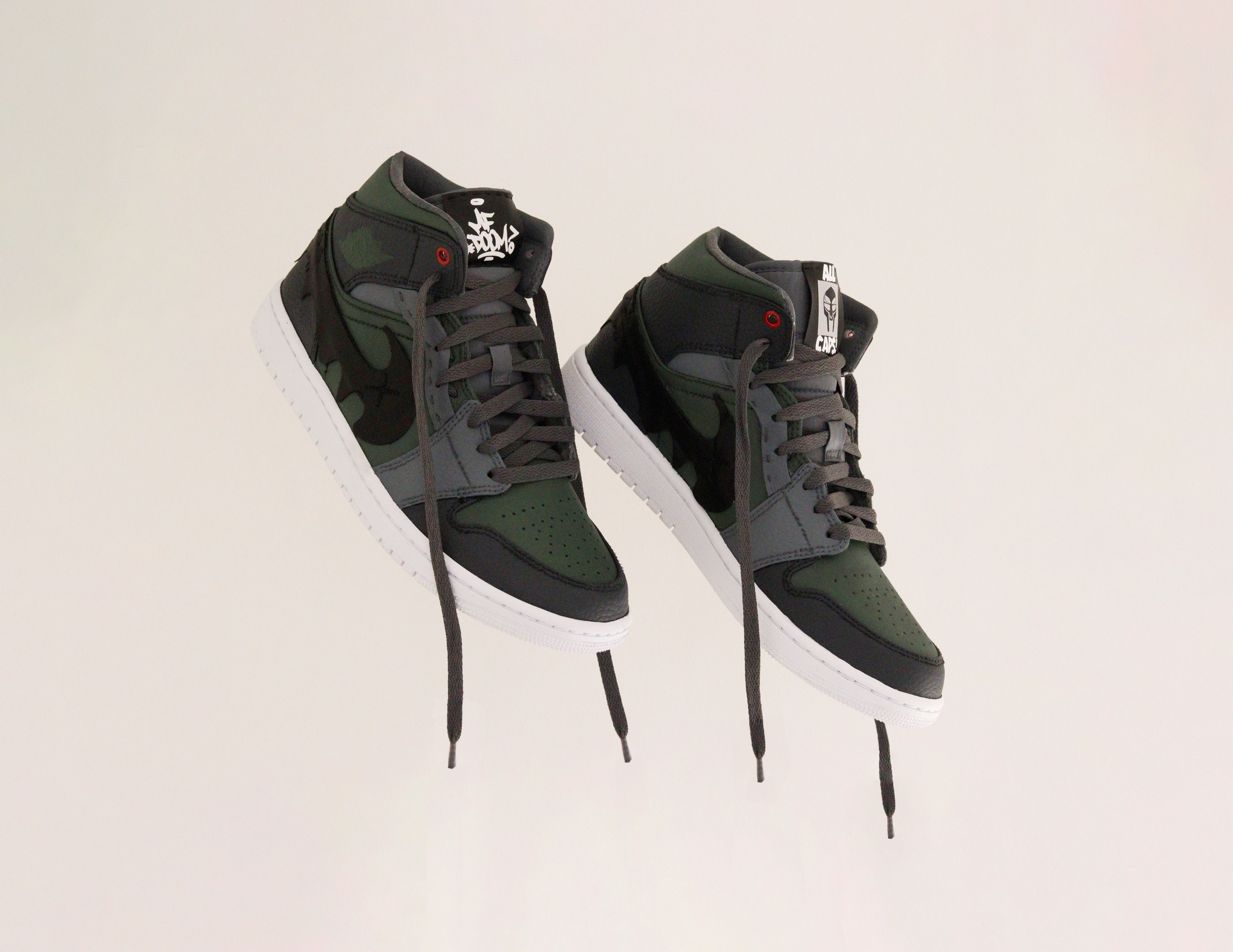 Shannon Crawfort nike airforce 1 customized The Doom Sneakers